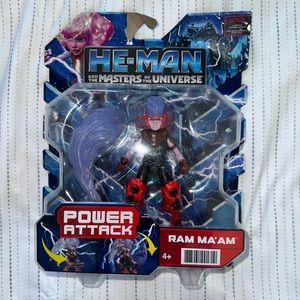 He-man and the Masters of the Universe Ram Ma’am Action Figure Power Attack MOTU